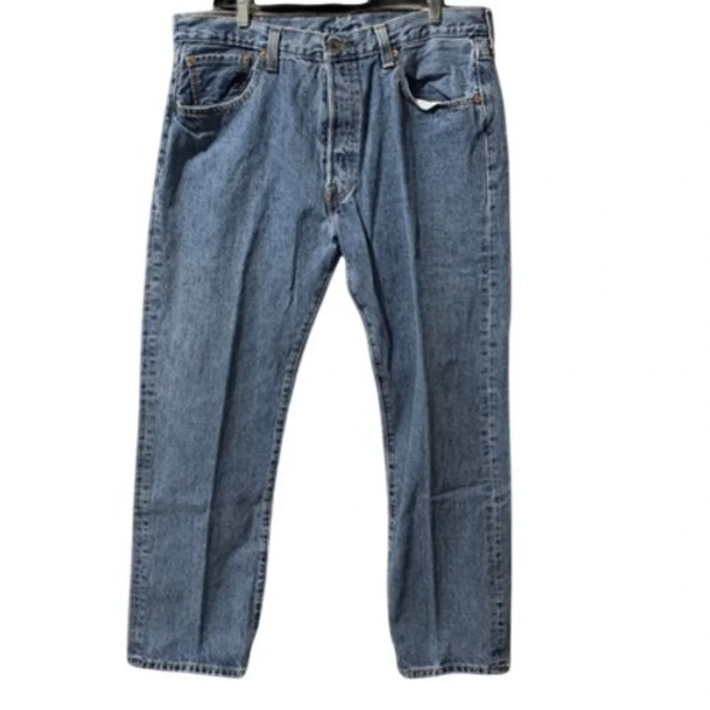 Vintage Levi's 501 XX Jeans Mens 38x32 Blue‎ Denim Button Fly Classic Fit